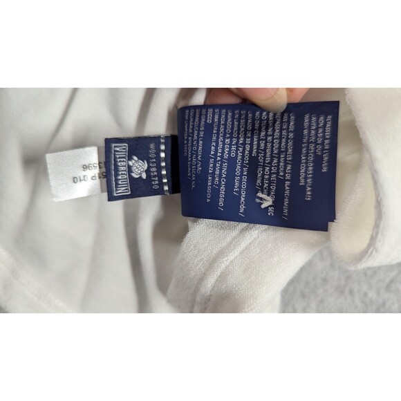 Vilebrequin Men Shirt XXL Terry Cloth Polo Ribbed Collar Tailored Fit‎ Logo - Picture 10 of 14